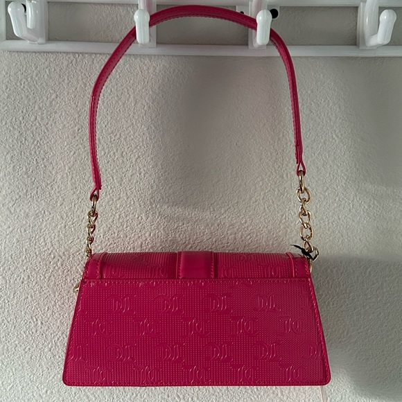 NWT Juicy Couture Y2K Style Simply Perfect Shoulder Bag Pink Flash - Picture 2 of 15